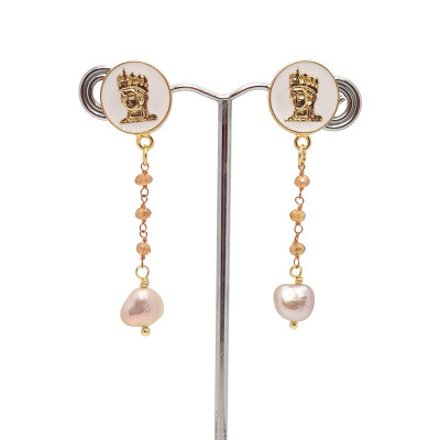 Orecchini Sant’Agata Bianchi