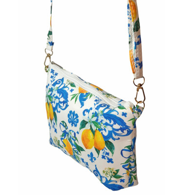 Borsa Tracolla Limoni in blu