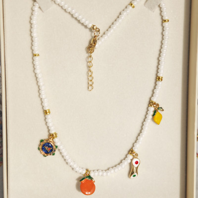 Collana Delizie di Sicilia | Gioiello Siciliano – Priscilla Posh Gioielli